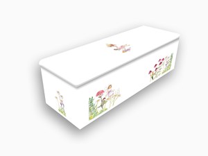 Child's fairyland coffin from Paul J King