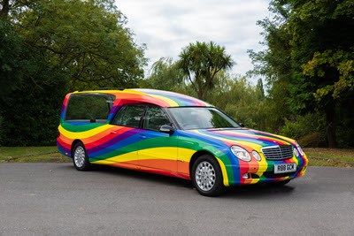 Rainbow Hearse